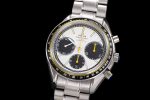 Speedmaster Racing Master SS HKF Best Edition White/Black Dial on SS Bracelet A7750 - Image 3