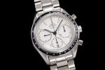 Speedmaster Racing Master SS HKF Best Edition White Dial on SS Bracelet A7750 - Image 2