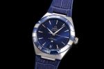 Constellation Blue Ceramic SS SBF 1:1 Best Edition Blue Dial on Blue Gummy Strap A8900 Super Clone - Image 3