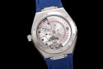 Constellation Blue Ceramic SS SBF 1:1 Best Edition Blue Dial on Blue Gummy Strap A8900 Super Clone - Image 9