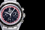 Speedmaster TinTin OMF 1:1 Best Edition Black Dial on SS Bracelet Manual Winding Chrono Movement - Image 4