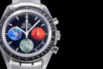Speedmaster From Moon to Mars OMF 1:1 Best Edition Black Dial on SS Bracelet Manual Winding Chrono Movement - Image 4