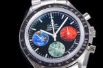 Speedmaster From Moon to Mars OMF 1:1 Best Edition Black Dial on SS Bracelet Manual Winding Chrono Movement - Image 5