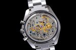 Speedmaster Apollo XI 40th Anniversary OMF 1:1 Best Edition Black Dial on SS Bracelet Manual Winding Chrono Movement - Image 7