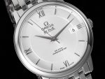De Ville 36.8mm SS HRF 1:1 Best Edition Silver Dial SS Marker on SS Bracelet A2824 - Image 3