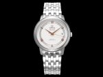 De Ville SS DIWF 1:1 Best Edition White Dial RG Markers on SS Bracelet MIYOTA 9015