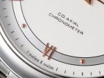De Ville SS DIWF 1:1 Best Edition White Dial RG Markers on SS Bracelet MIYOTA 9015 - Image 6