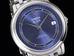 De Ville 36.8mm SS HRF 1:1 Best Edition Light Blue Dial on SS Bracelet A2824 - Image 3