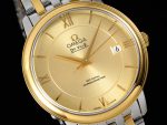 De Ville 36.8mm SS/YG HRF 1:1 Best Edition YG Dial on SS/YG Bracelet A2824 - Image 3