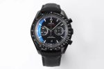 Speedmaster "Dark Side of The Moon" Real Ceramic OMF 1:1 Best Edition on Nylon Strap A9300