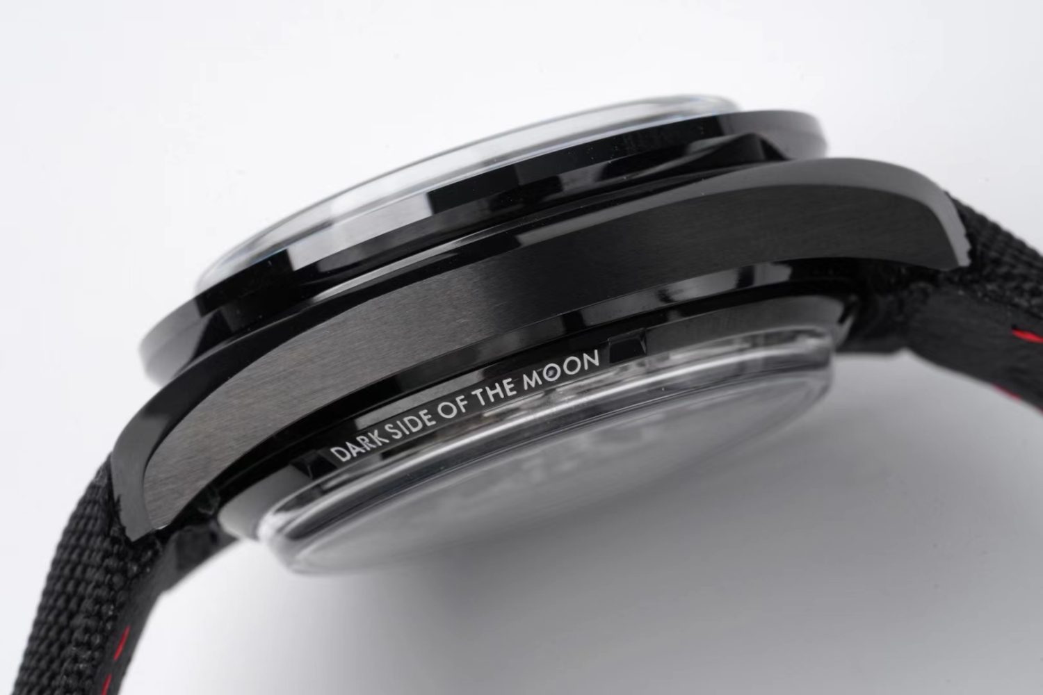 Speedmaster "Dark Side of The Moon" Real Ceramic OMF 1:1 Best Edition on Nylon Strap A9300 - Image 6
