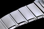 Constellation Ladies 25mm K11F 1:1 Best Edition SS White Textured Dial Diamonds Markers on SS Bracelet ETA Quartz - Image 4