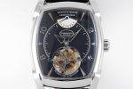 Kalpa Grande Tourbillon Real PR AZF SS Black Dial on Black Leather Strap - Image 2