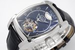Kalpa Grande Tourbillon Real PR AZF SS Black Dial on Black Leather Strap - Image 3