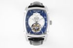 Kalpa Grande Tourbillon Real PR AZF SS Brown Dial on Black Leather Strap