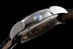 Kalpa Grande Tourbillon Real PR SS Gray Skeleton Dial on Black Leather Strap - Image 7