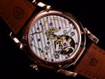 Fleurier Tonda Tourbillon Woodrock RG Real PR JBF Best Edition Silver Dial on Brown Leather Strap - Image 7