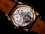 Fleurier Tonda Tourbillon Woodrock RG Real PR JBF Best Edition Red Man Dial on Brown Leather Strap - Image 5