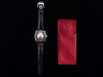 Fleurier Tonda Tourbillon Woodrock SS Real PR JBF Best Edition Black/White Dial on Black Leather Strap - Image 9