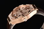 Piaget Polo Real RG Diamonds Dial/Bezel on Brown Croco Strap Swiss A10 - Image 7