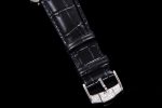 Piaget Emperador Full Paved Diamonds Watch SS KZF Best Edition on Black Leather Strap MIYOTA 9015 - Image 7