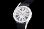 Limelight Gala G0A38160 32mm SS ZF 1:1 Best Edition Silver Dial on Black Fabric Strap Siwss Quartz - Image 3