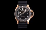 PAM1070 W SBF 1:1 Best Edition Black Dial on Black Rubber Strap P900