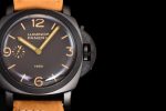 PAM375 N PVD HWF 1:1 Best Edition on Brown Leather Strap P3000 - Image 4