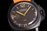 PAM375 N PVD HWF 1:1 Best Edition on Brown Leather Strap P3000 - Image 5