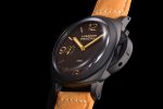 PAM375 N PVD HWF 1:1 Best Edition on Brown Leather Strap P3000 - Image 6