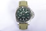 PAM1287 Y SBF 1:1 Best Edition Green Dial on Green Nylon Strap P900