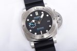 PAM1229 Y SBF 1:1 Best Edition Black Dial on Black Rubber Strap P900 - Image 2