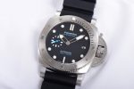 PAM1229 Y SBF 1:1 Best Edition Black Dial on Black Rubber Strap P900 - Image 3