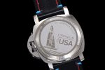 PAM724 Luminor Marina 44mm HWF 1:1 Best Edition Black Dial on Black Leather Strap A6497 - Image 9