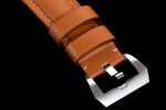 PAM372 Q HWF 1:1 Best Edition Black Dial on Brown Leather Strap A6497 - Image 7