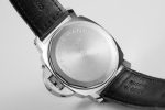 PAM774 Luminor 44mm HWF 1:1 Best Edition Black Dial on Nylon Cladded Black Leather Strap A6497 - Image 8