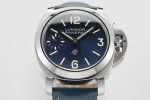 PAM1085 HWF 1:1 Logo Blu Mare Best Edition on Blue Leather Strap A6497 - Image 2