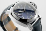 PAM1085 HWF 1:1 Logo Blu Mare Best Edition on Blue Leather Strap A6497 - Image 6