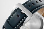 PAM1085 HWF 1:1 Logo Blu Mare Best Edition on Blue Leather Strap A6497 - Image 8