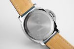 PAM1085 HWF 1:1 Logo Blu Mare Best Edition on Blue Leather Strap A6497 - Image 9
