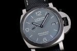 PAM 1662 Satin-polished Ti VSF 1:1 Best Edition on Black Kevlar Composite Strap P.9010 Clone - Image 2