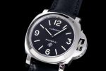 PAM000 Q XF 1:1 Best Edition Black Dial on Black Leather Strap A6497 - Image 3