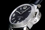 PAM000 Q XF 1:1 Best Edition Black Dial on Black Leather Strap A6497 - Image 6