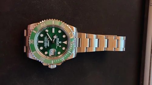 Submariner 116610 LV Green Ceramic Clean Factory 1:1 Best Edition 904L SS Case and Bracelet VR3135 Super Clone photo review