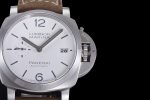 PAM1394 LUMINOR MARINA 42MM VSF BEST EDITION WHITE DIAL ON BROWN ASSO STRAP P.9010 CLONE - Image 4