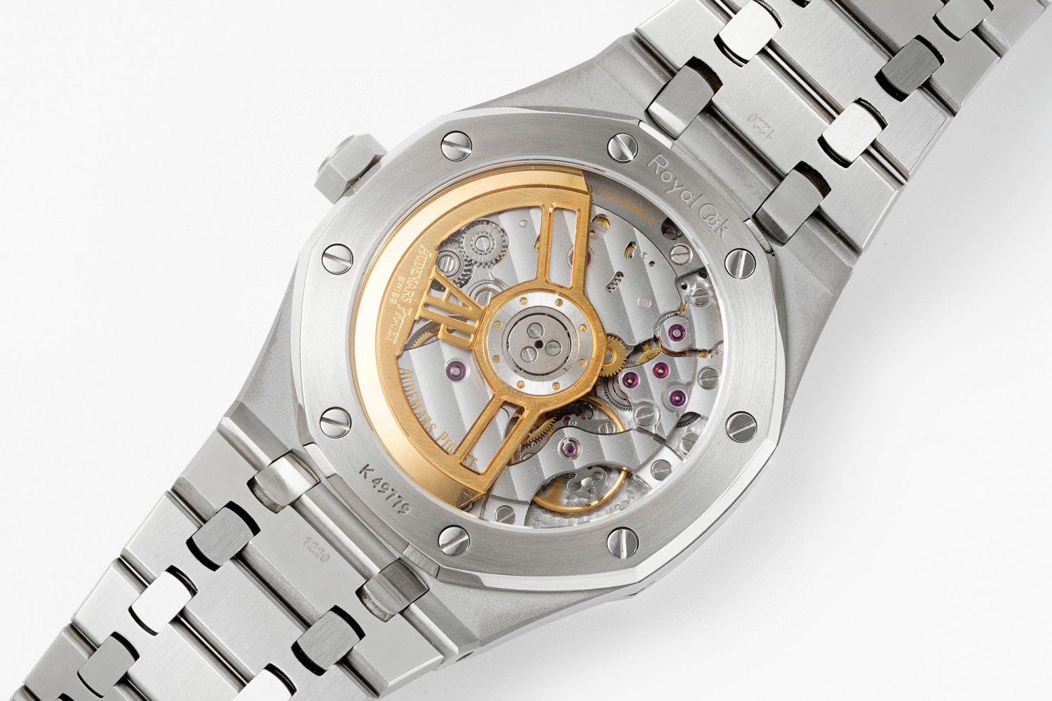 ROYAL OAK 41MM 15500 SS APSF 1:1 BEST EDITION GRAY TEXTURED DIAL ON SS BRACELET SA4302 SUPER CLONE - Image 8