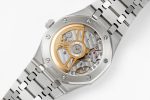 ROYAL OAK 41MM 15500 SS APSF 1:1 BEST EDITION GRAY TEXTURED DIAL ON SS BRACELET SA4302 SUPER CLONE - Image 8