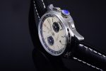 PREMIER B01 CHRONO SS 42MM GF 1:1 BEST EDITION WHITE/BLACK DIAL ON BLACK LEATHER STRAP A7750 - Image 14