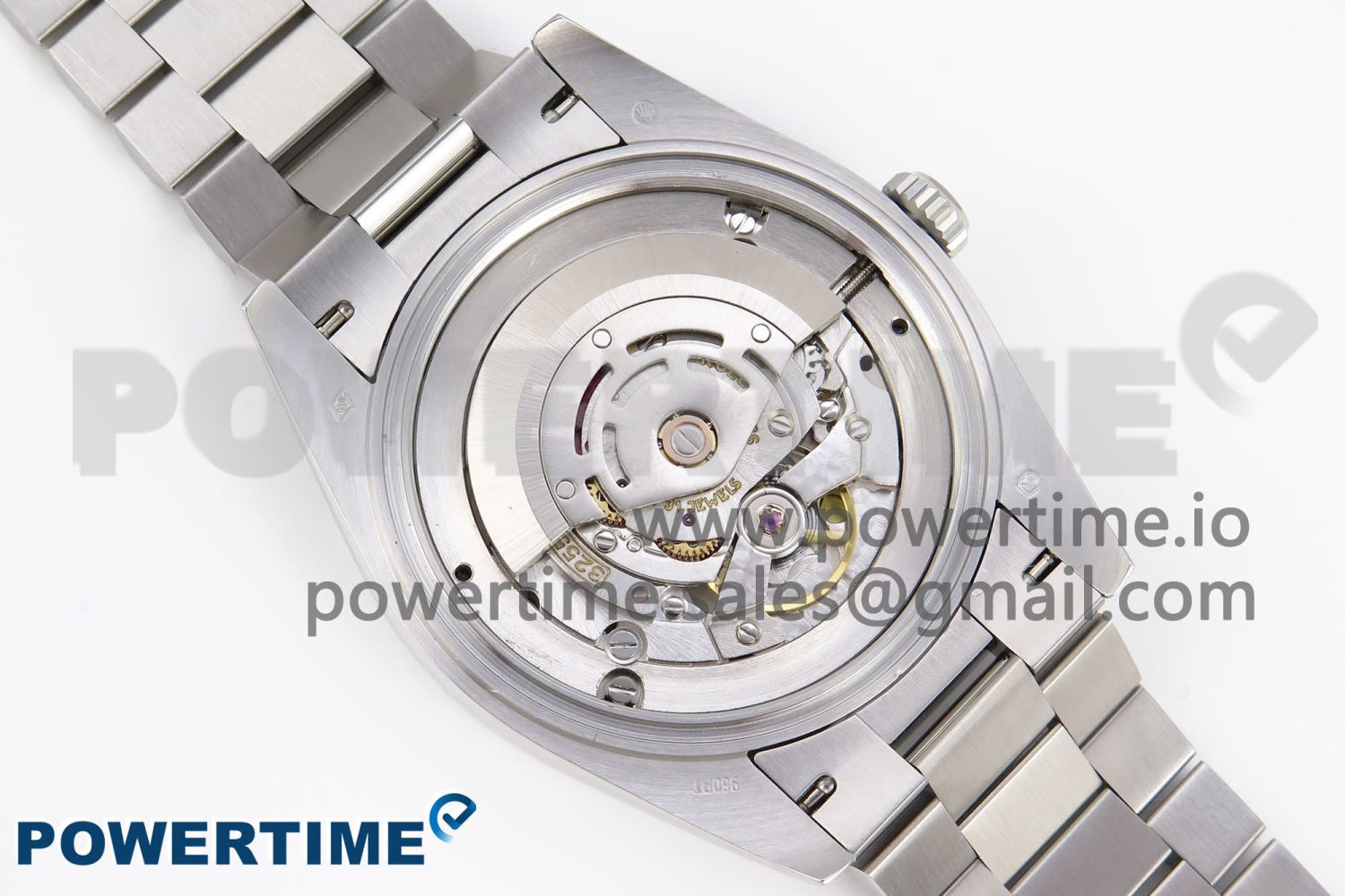 DayDate 40 SS GSF Gain Weight Ice Blue Roman Dial on President Bracelet A3255 - Image 9