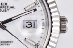 DateJust 41 126334 904L SS Clean FactoryBest Edition White Dial on Jubilee  Bracelet VR3235 - Image 3